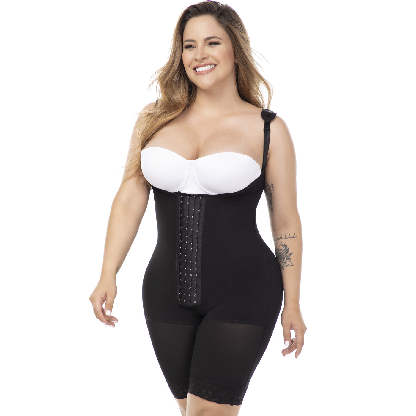 Fajas MariaE 9277 - Mid-Thigh Butt Lifting Shapewear for Women