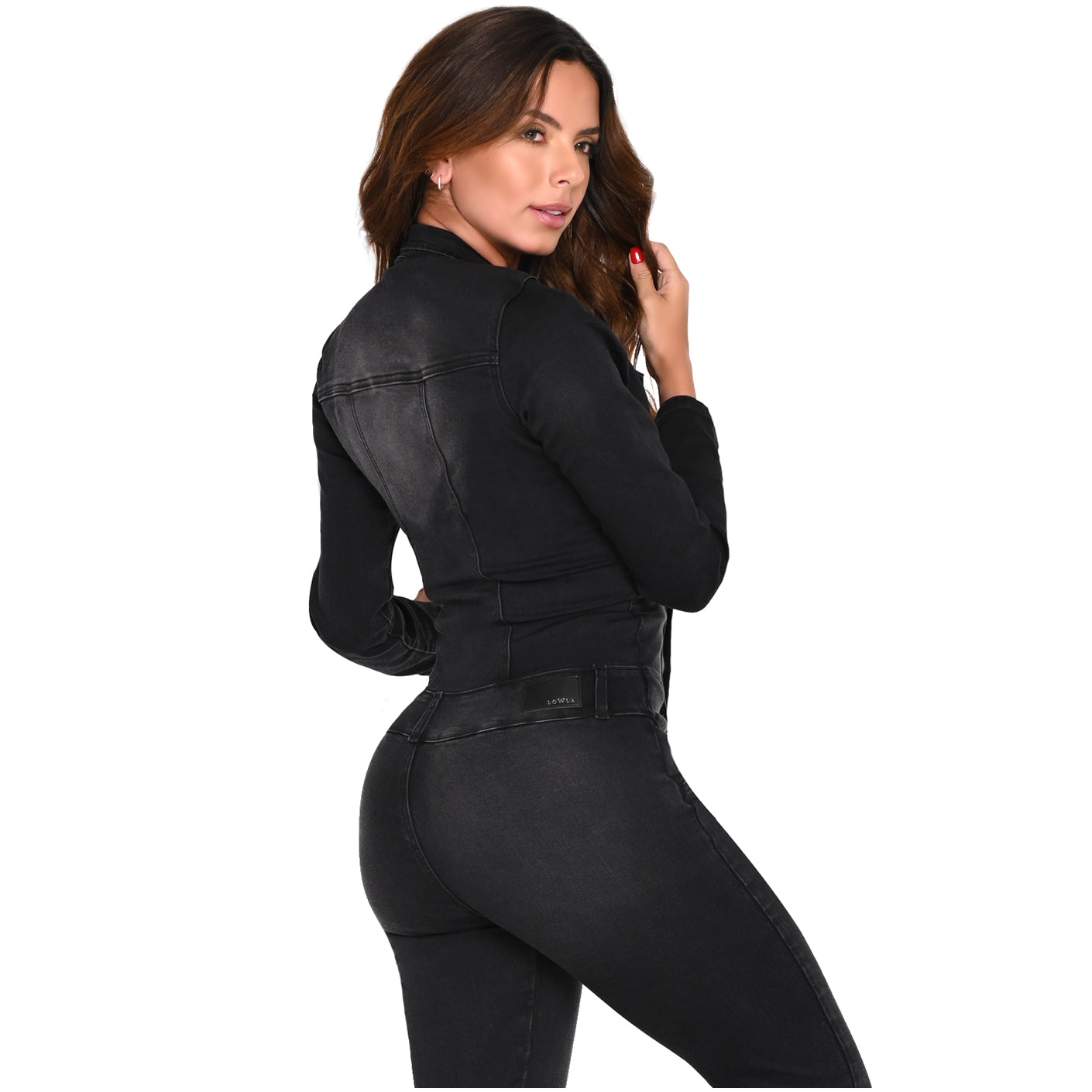Lowla EN262036 - Long Sleeve Denim Jumpsuit for Women