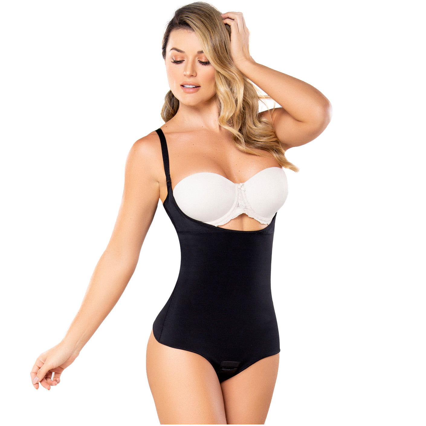 Diane & Geordi 002374 - Women's Seamless Thong Bodysuit Slimming Faja