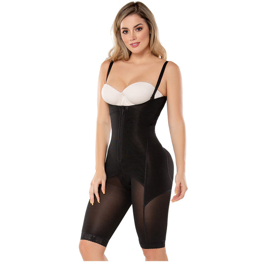 Diane & Geordi 2395 - Capri Tummy Control Butt Lifting Shapewear - Colombian Postpartum Girdle