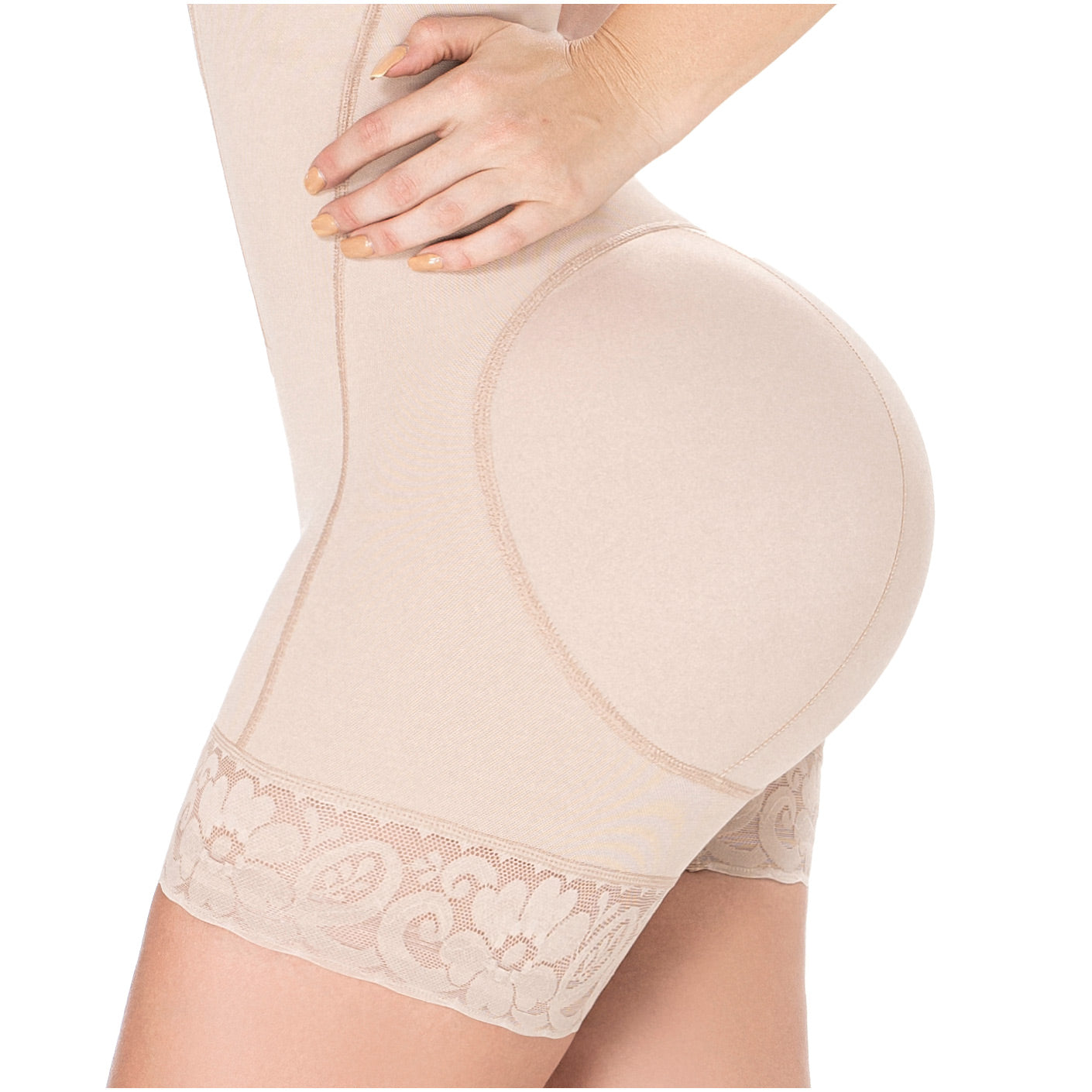 Diane & Geordi 2396 - Open Bust Mid Thigh Postpartum Compression Shapewear