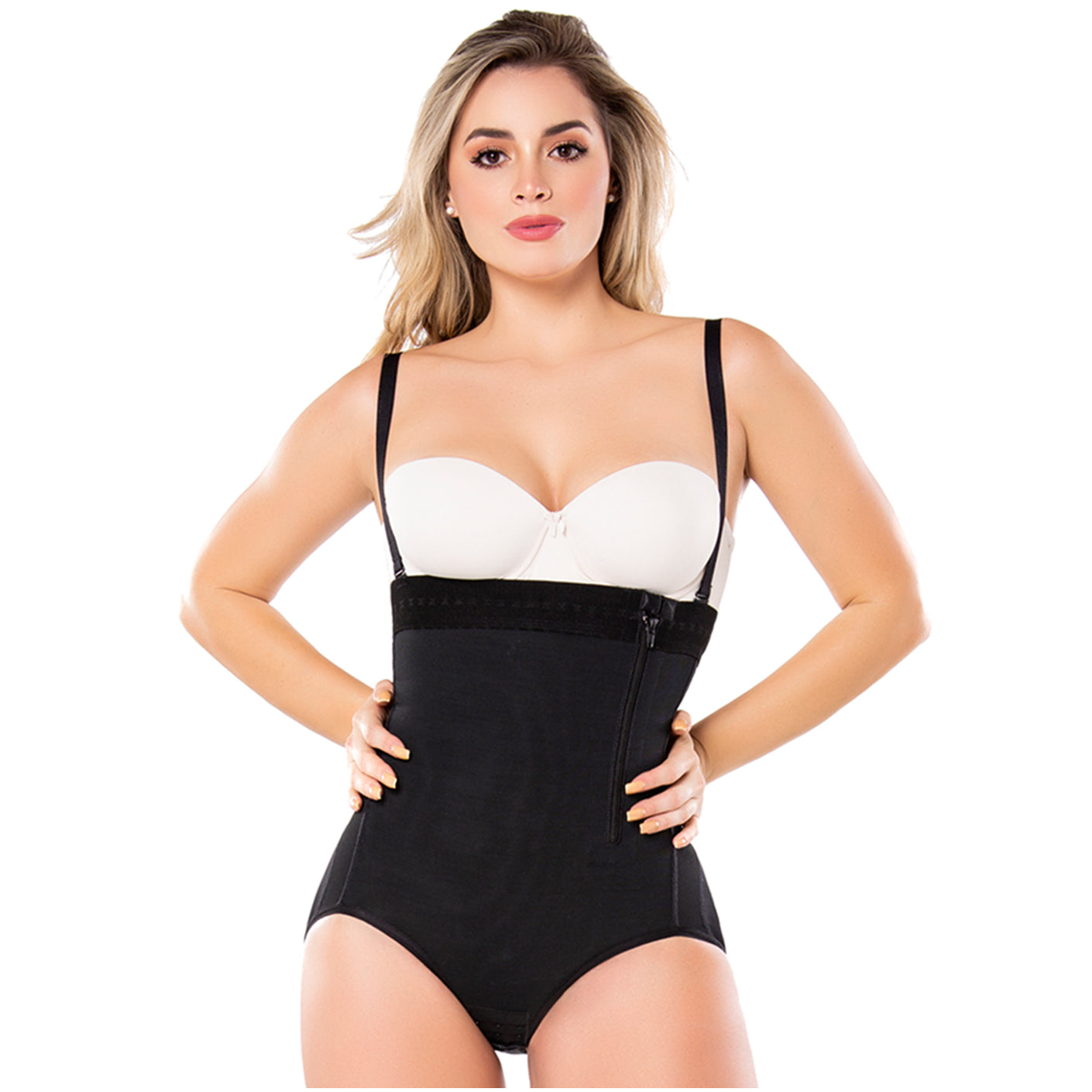 Diane & Geordi 2405F - Strapless Butt Lifting Shapewear Bodysuit - Postpartum Girdle