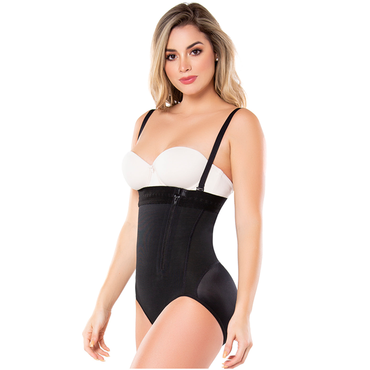 Diane & Geordi 2405F - Strapless Butt Lifting Shapewear Bodysuit - Postpartum Girdle