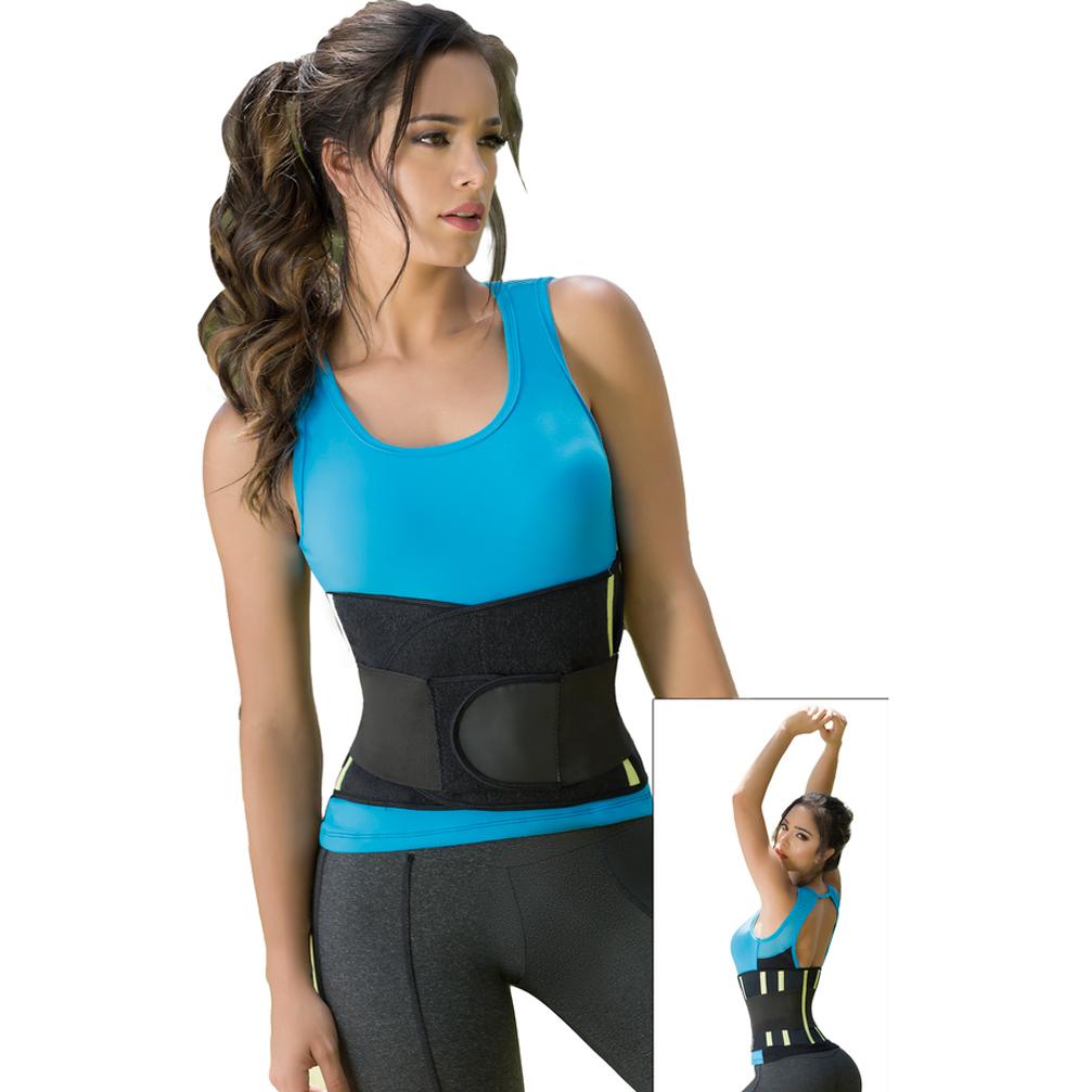 ROMANZA 2499 - Women's Waist Trainer Cincher | Workout Body Shaper