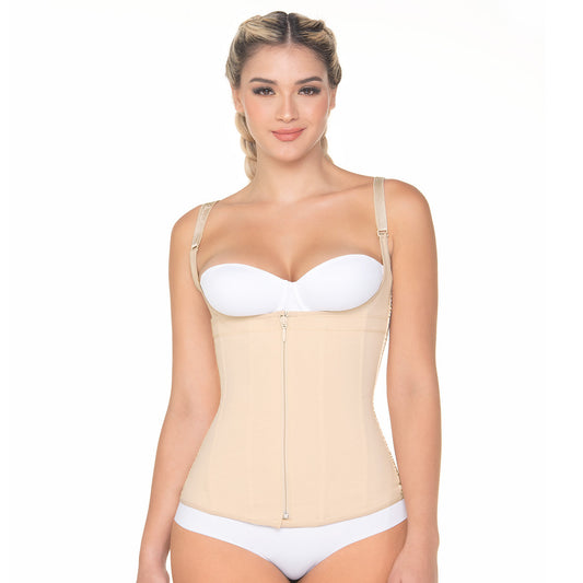Fajas MariaE FU124 - Women's Tummy Control Shapewear Vest for Women