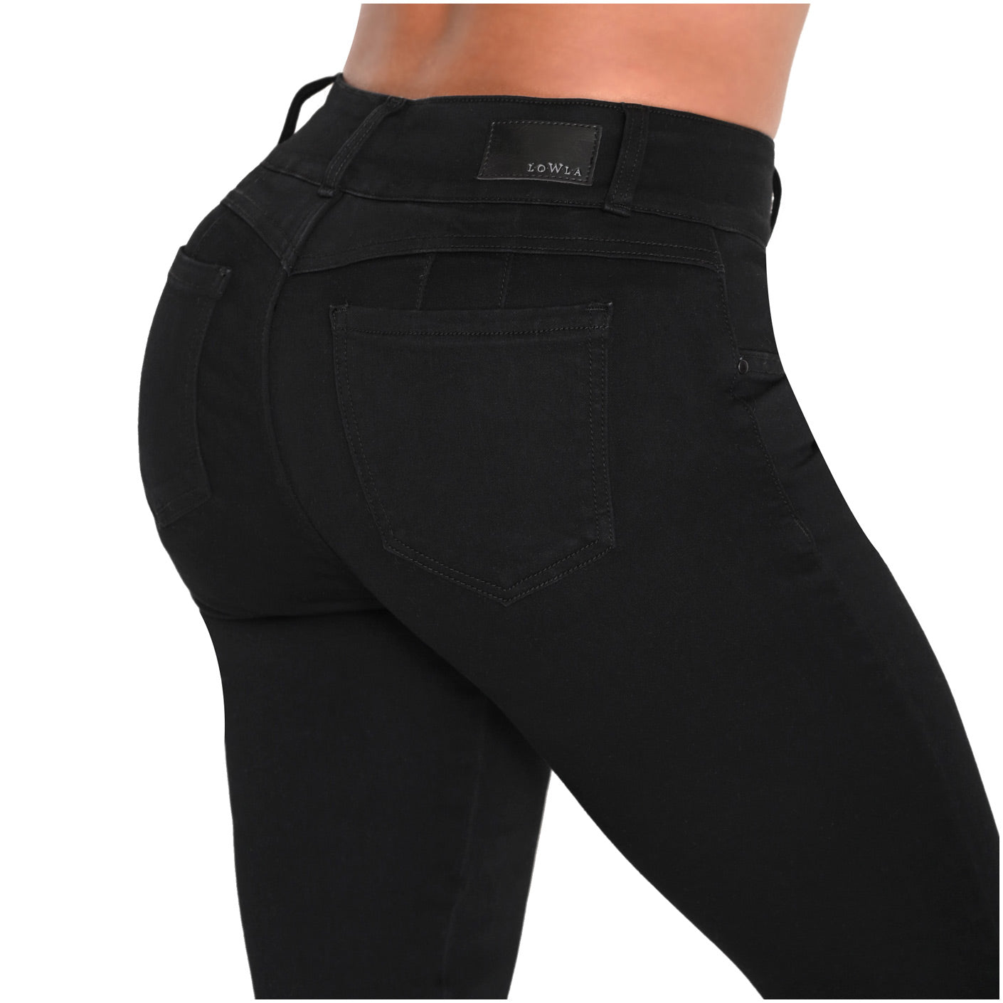 LOWLA 217988 -Skinny Butt Lifting Jeans with Removable Pads