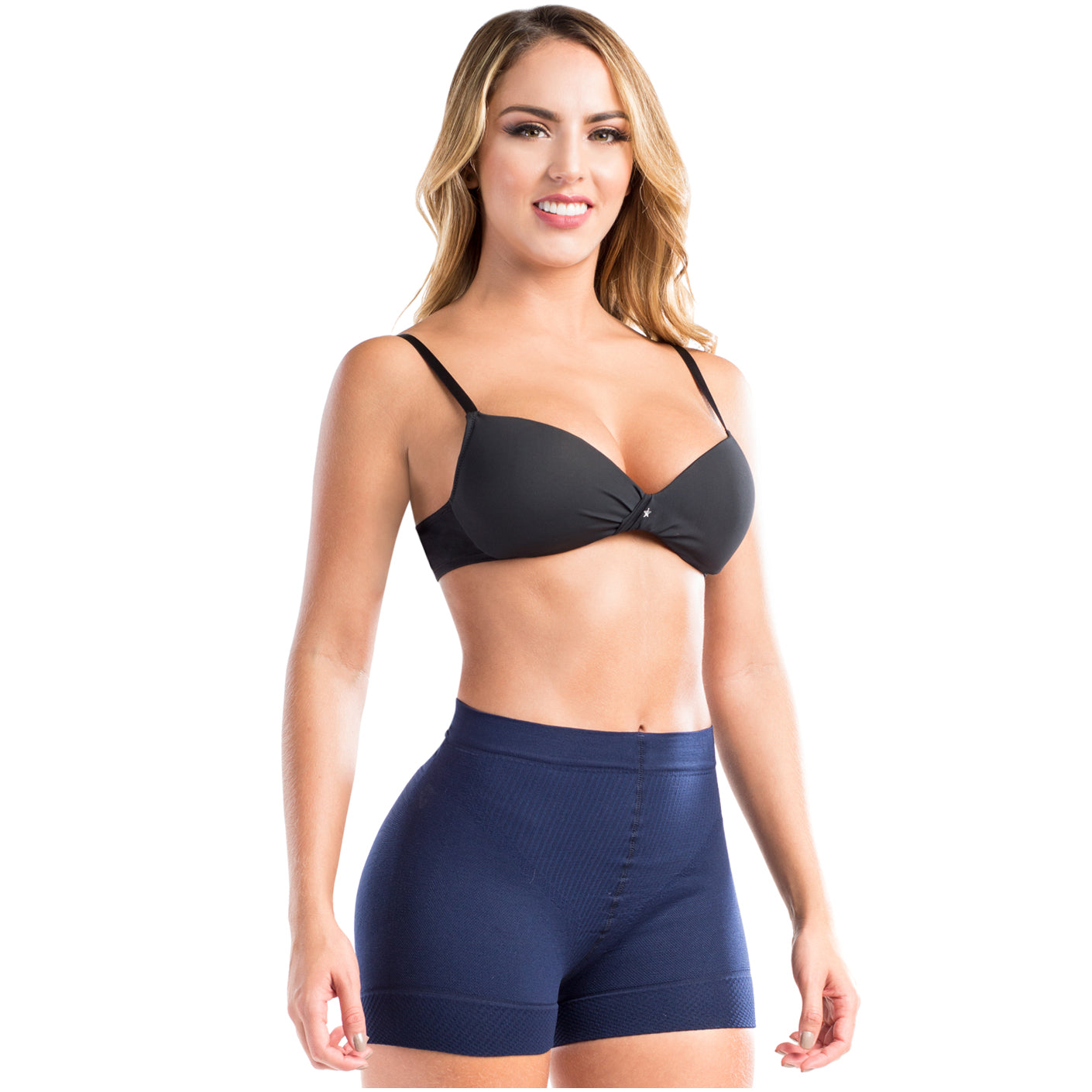 LT.Rose 21996 - Womens High Waist Butt Lifting Shaping Shorts Mid Thigh Shapewar Fupa Control