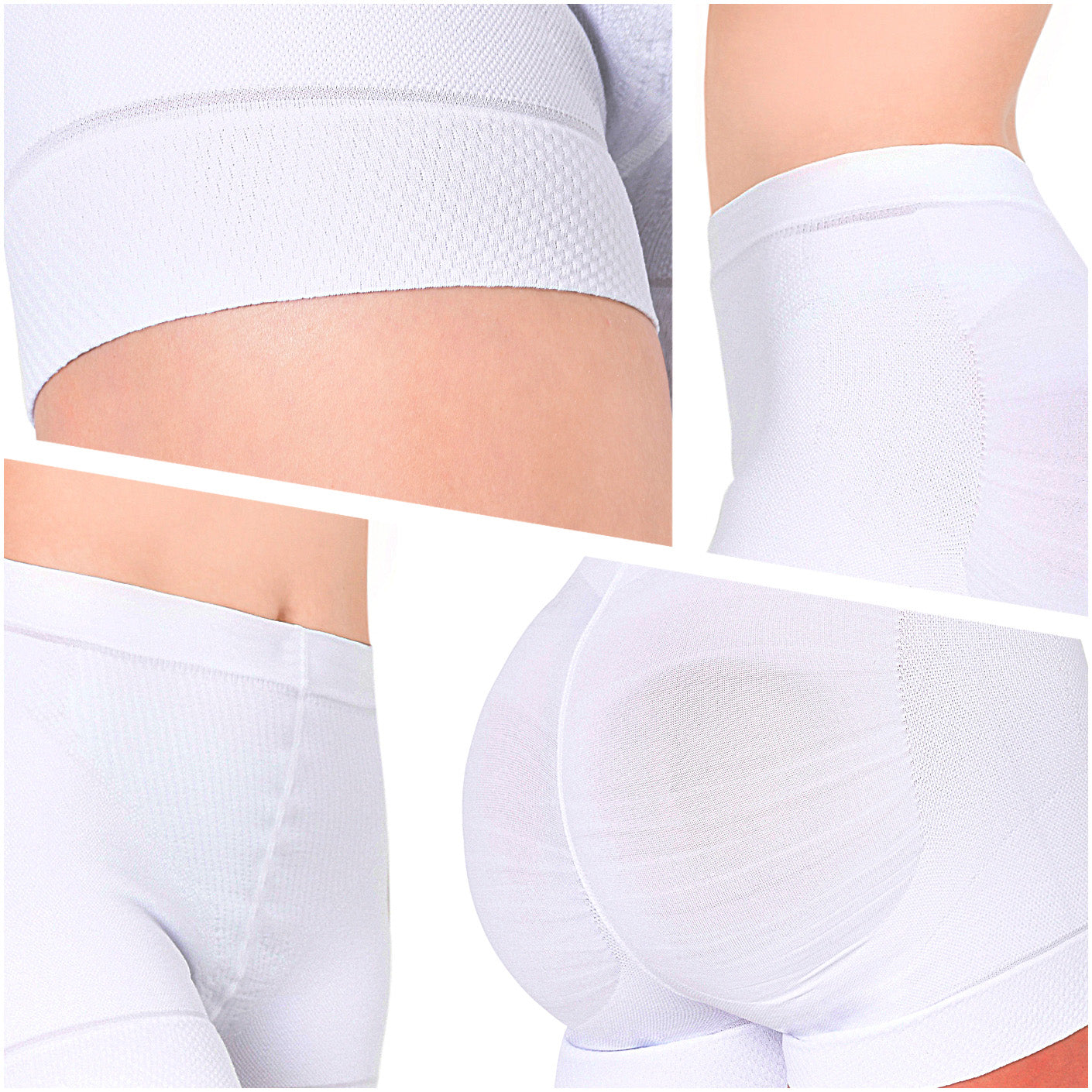 LT.Rose 21996 - Womens High Waist Butt Lifting Shaping Shorts Mid Thigh Shapewar Fupa Control