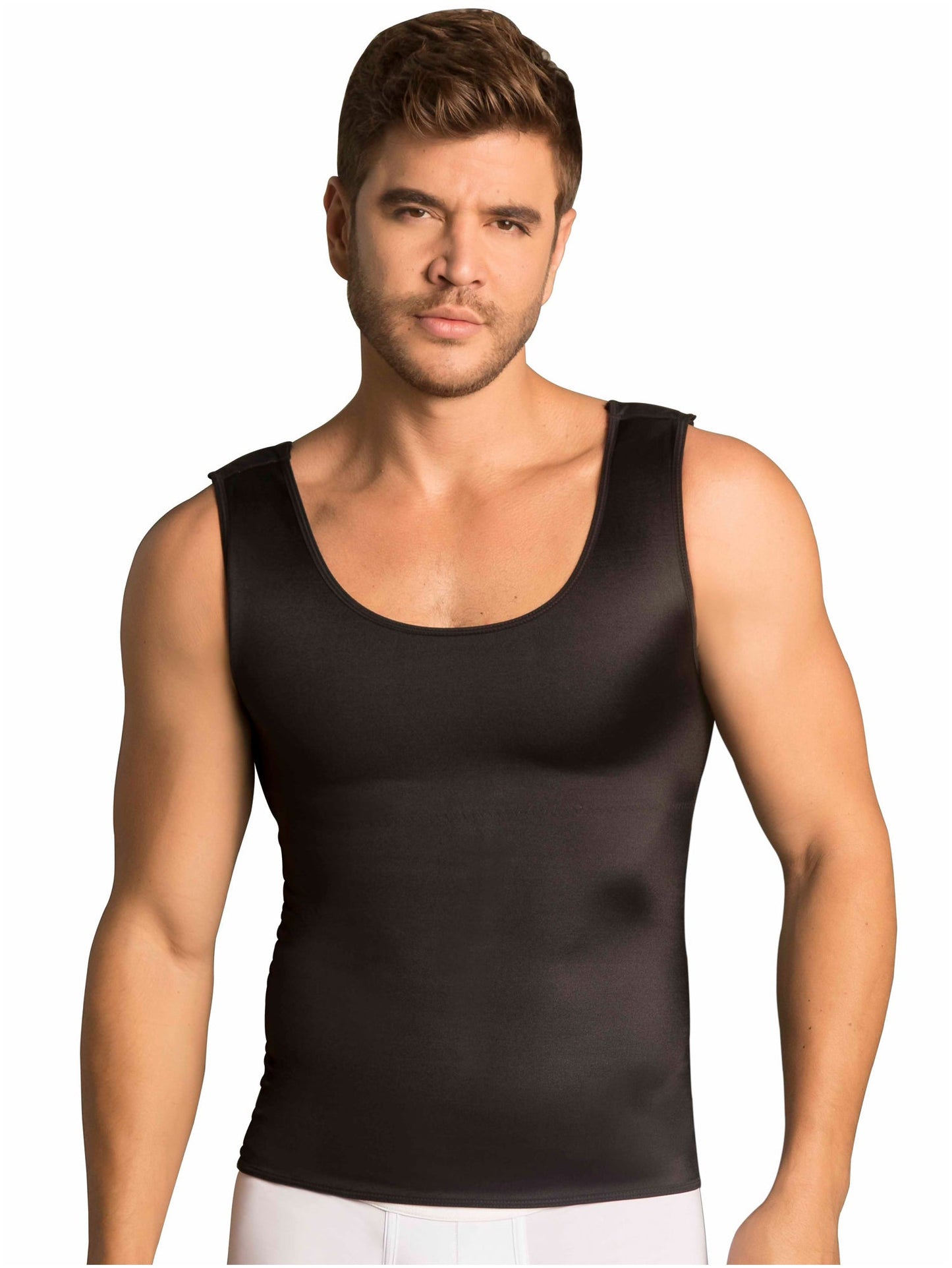 Fajas MariaE FH101 - Body Shaper Compression Vest for Men