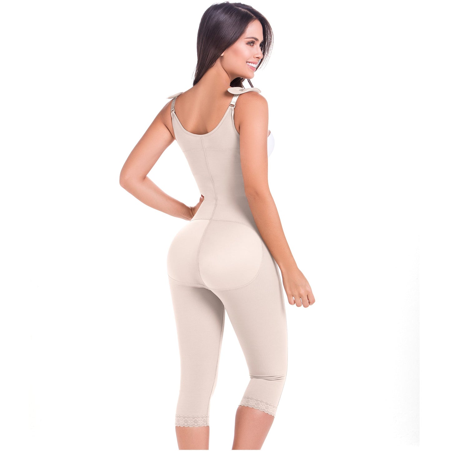 MariaE Fajas 9442 - Women's Capri Full Body Shaper