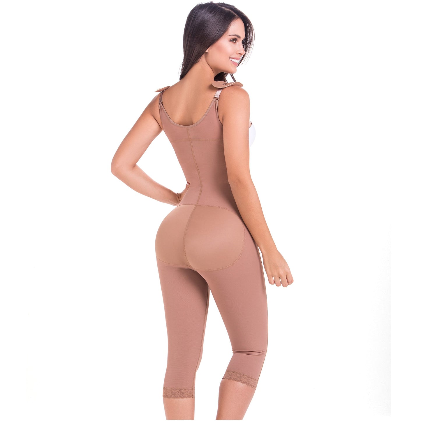 MariaE Fajas 9442 - Women's Capri Full Body Shaper