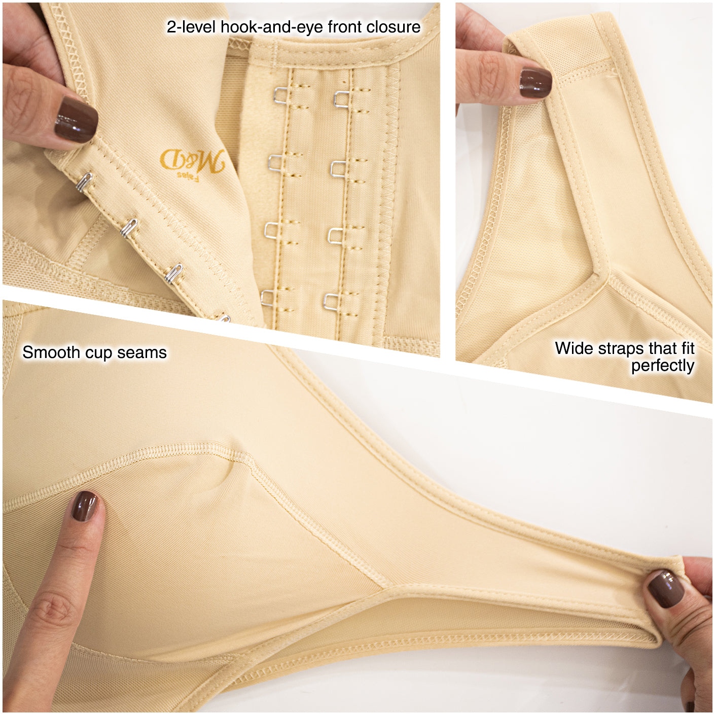 Fajas MYD 0016 - Surgical Breast Augmentation Bra