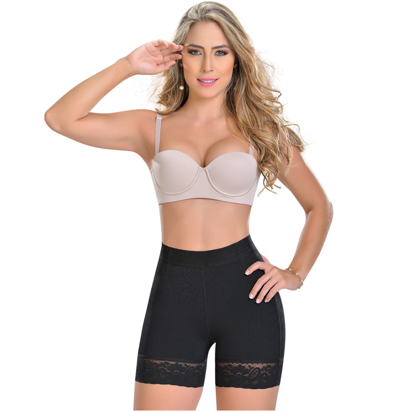 Fajas MYD 0322 - Women's Thigh Slimmer High Waist Shapewear Shorts