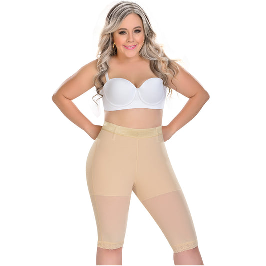 Fajas MYD 0323 - Women's High Waist Compression Shorts