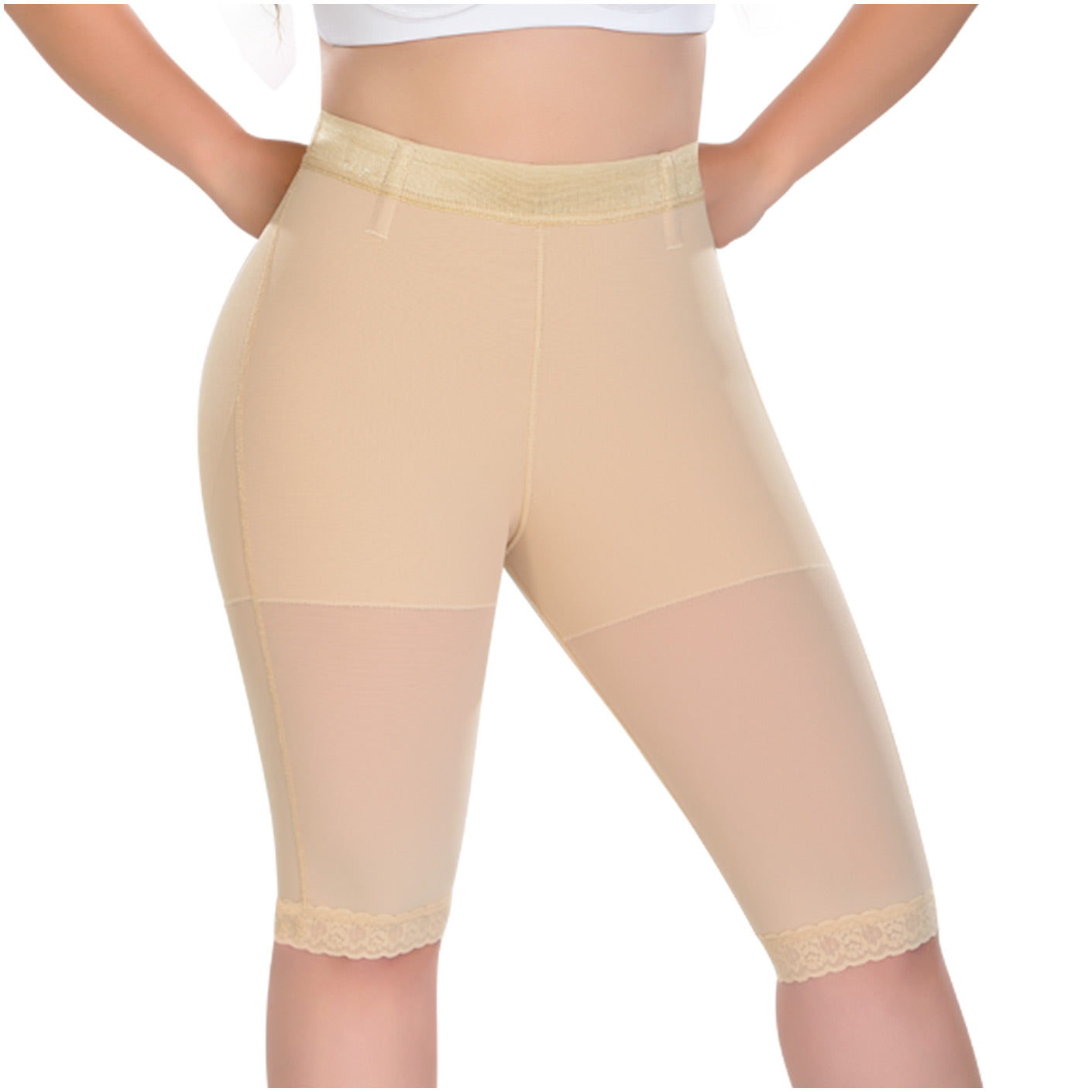 Fajas MYD 0323 - Women's High Waist Compression Shorts
