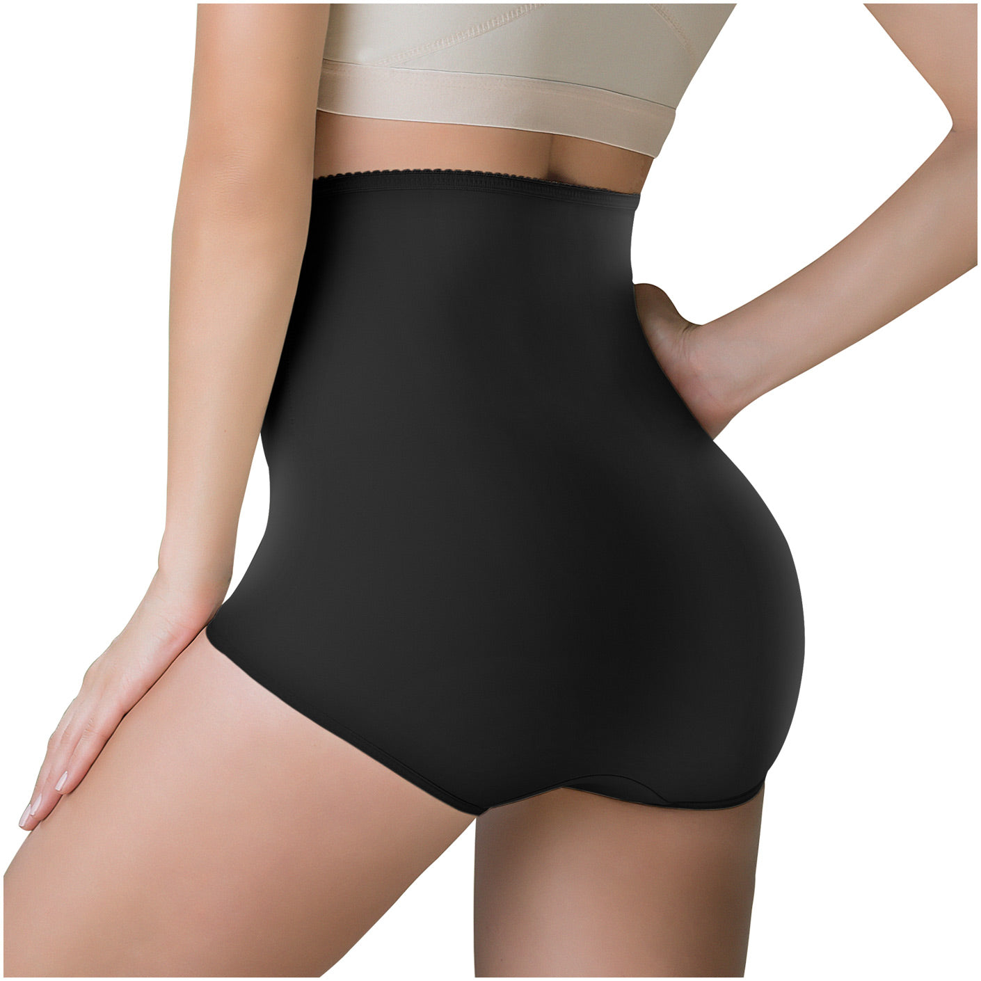 ROMANZA 2012 - Women's High Waisted Tummy Control Shapewear Shorts