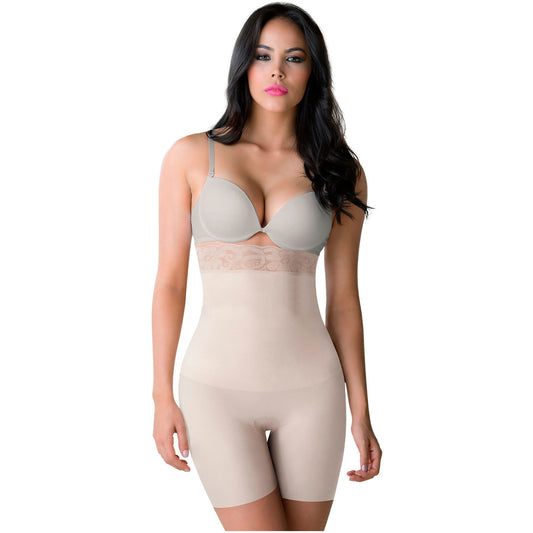 ROMANZA 2050 - Women's High Waisted Colombian Shapewear Shorts