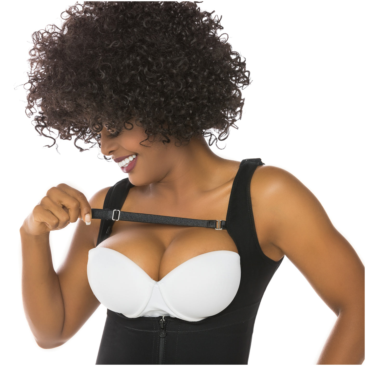 Fajas Salome 0517 - Women's Post Surgery Stage 1 Butt Lifter Full Bodysuit