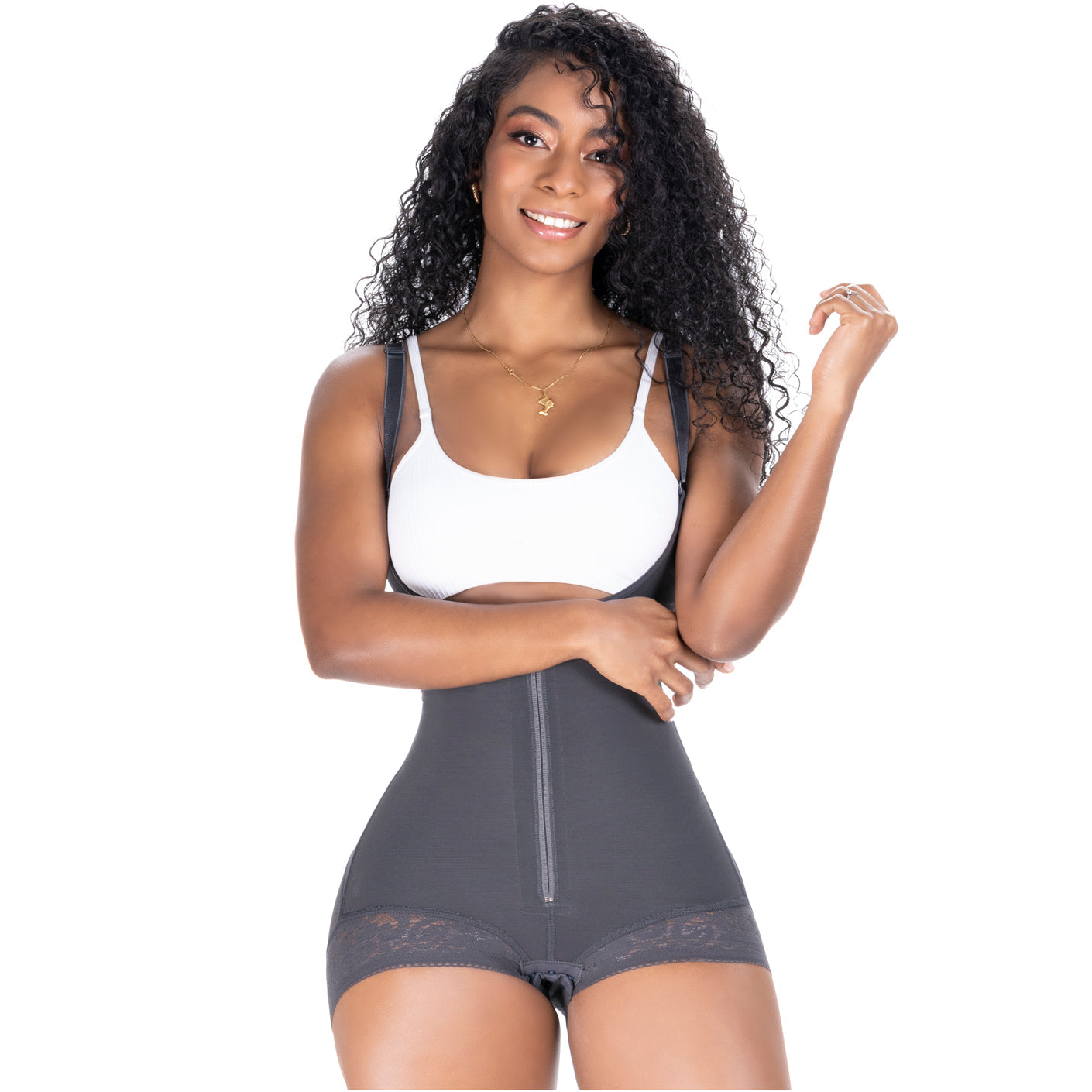 SONRYSE 020ZL - Post Surgery & Postpartum Faja Open Bust Panty Shapewear Bodysuit