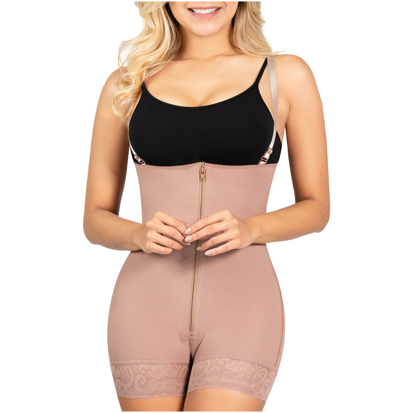 Sonryse 095 - Women's Colombian Butt Lifting Strapless Shapewear Bodysuit