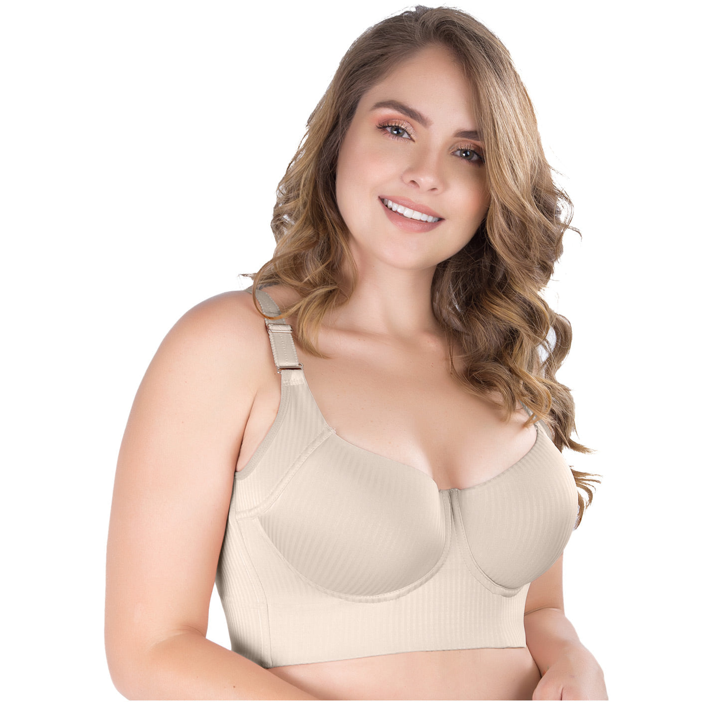 UpLady 8542 - Extra Firm Control Full Cup Bra with Side Support