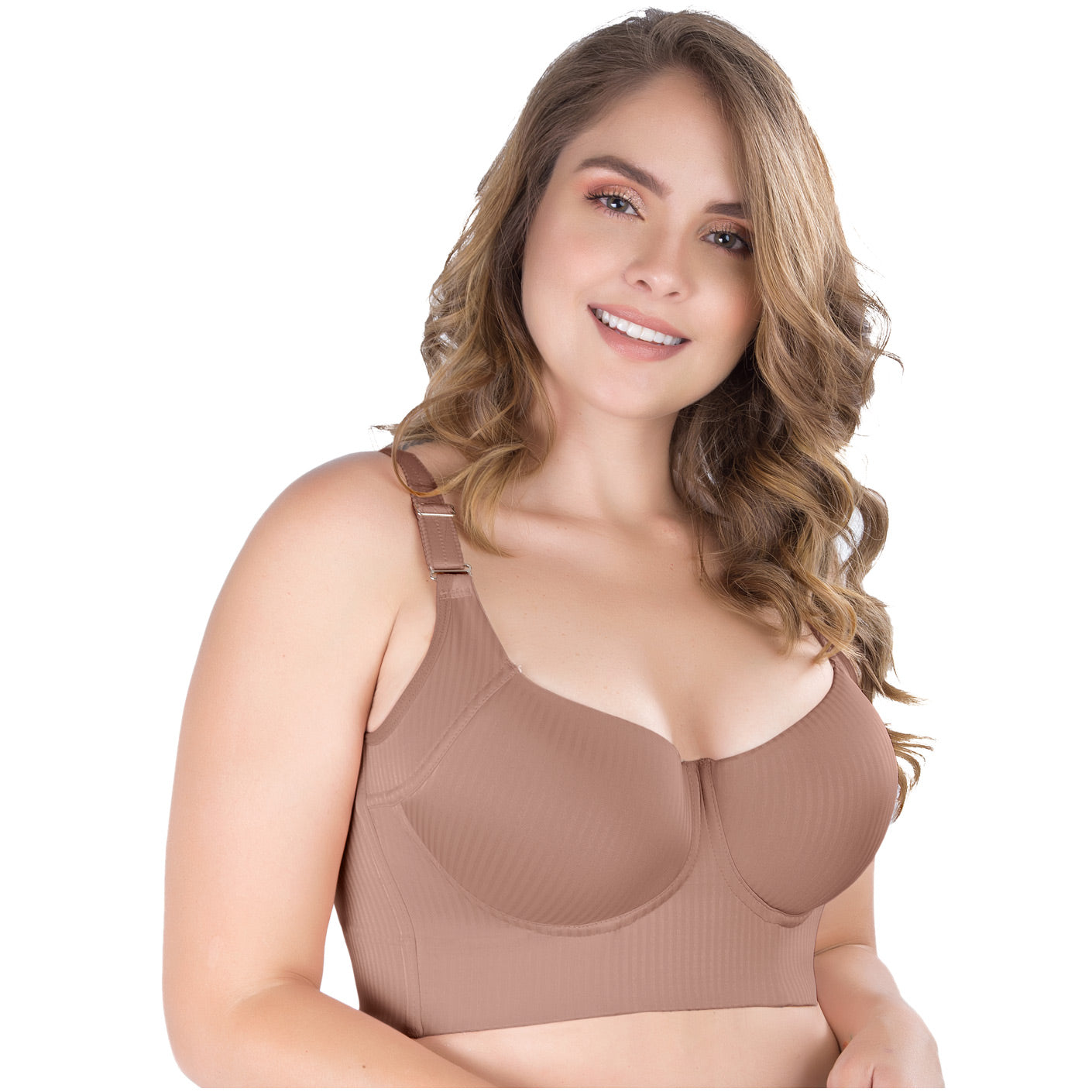 UpLady 8542 - Extra Firm Control Full Cup Bra with Side Support