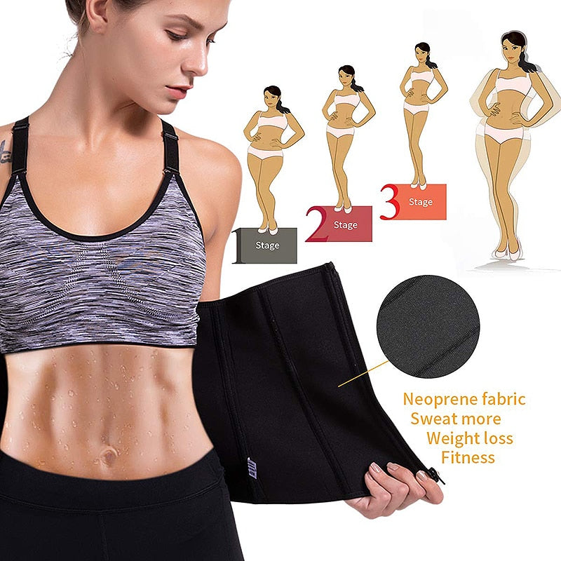 Neoprene Sweat Waist Trainer - thebodeshop