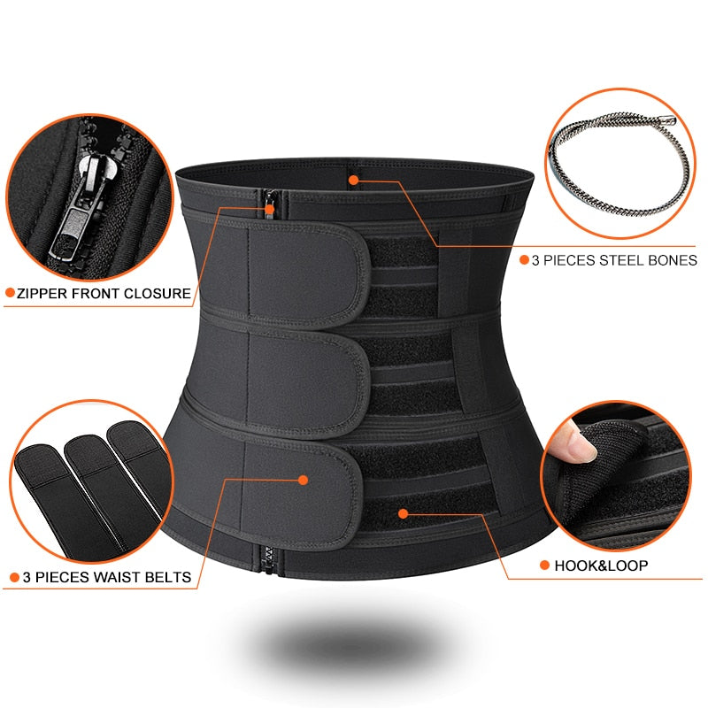 Neoprene Sweat Waist Trainer - thebodeshop