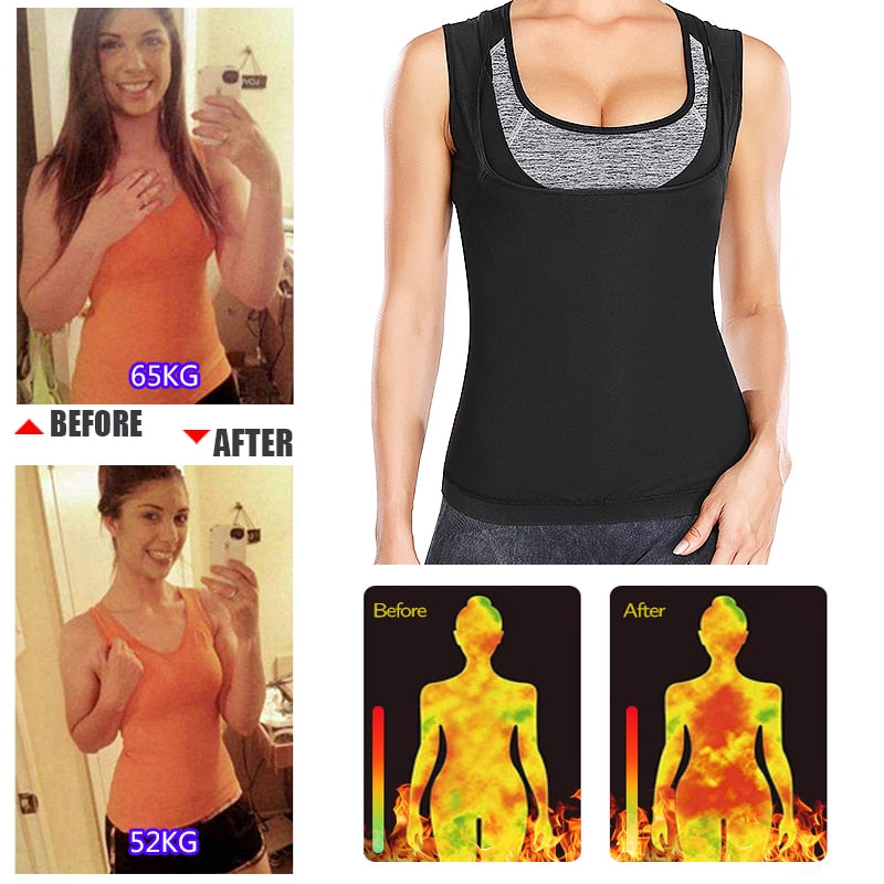 Sauna Sweat Vest Heat Trapping Shaper