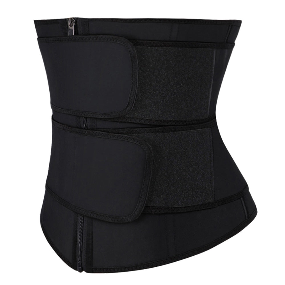 Latex Double Belt Waist Trainer