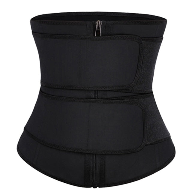 Latex Double Belt Waist Trainer
