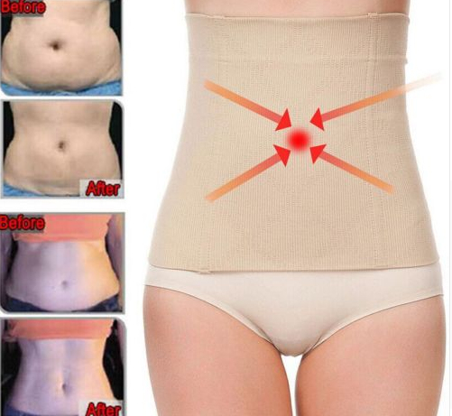 No trace body shaping underwear abdomen belt waist thin waist reduction belly postpartum body waist seal regaining corset plastic belt women