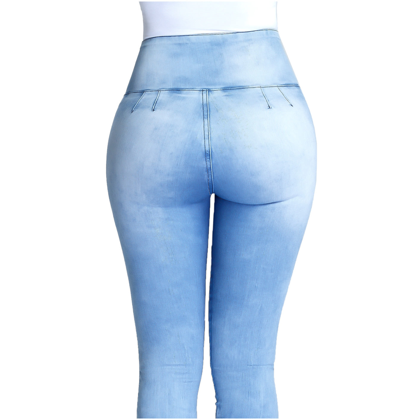 LOWLA 239257 - Capri Skinny Butt Lifting Jeans with Inner Girdle