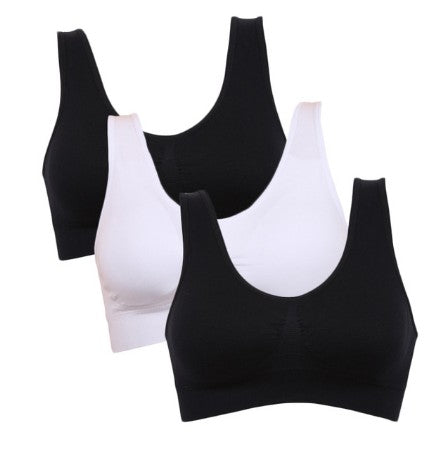 Seamless push up bra（3 pcs/set）