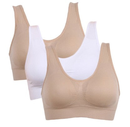 Seamless push up bra（3 pcs/set）