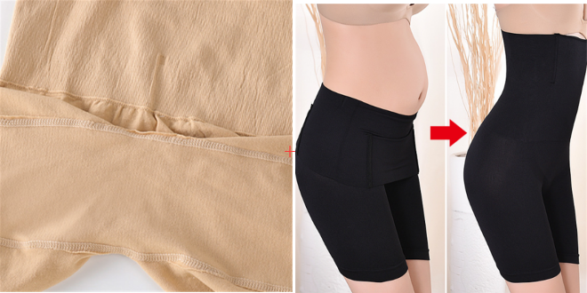 Women's Postpartum Shaping Waist Flat-angle High-waist Belly Pants