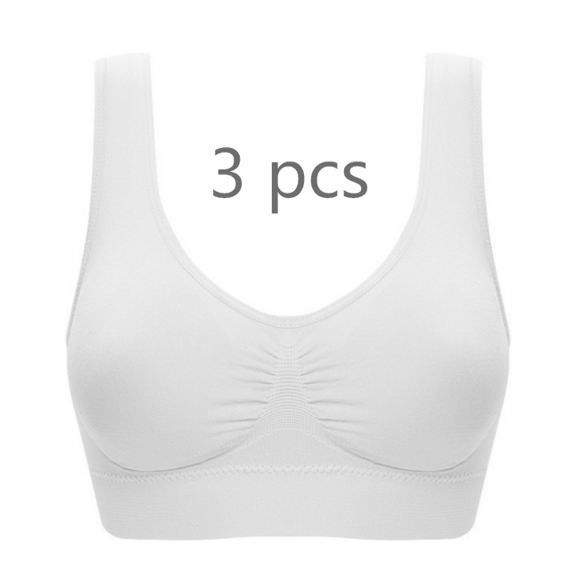 Seamless push up bra（3 pcs/set）