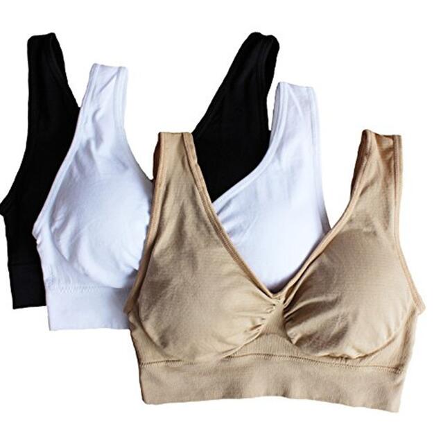 Seamless push up bra（3 pcs/set）