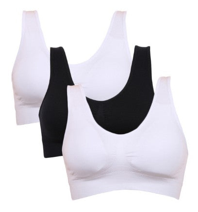 Seamless push up bra（3 pcs/set）