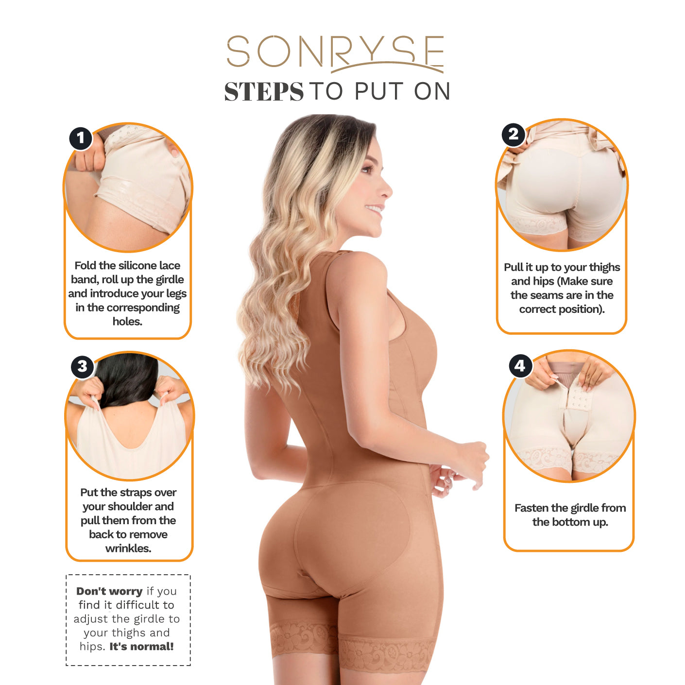 SONRYSE 053 - Colombian Shapewear - Postpartum - Post Surgery