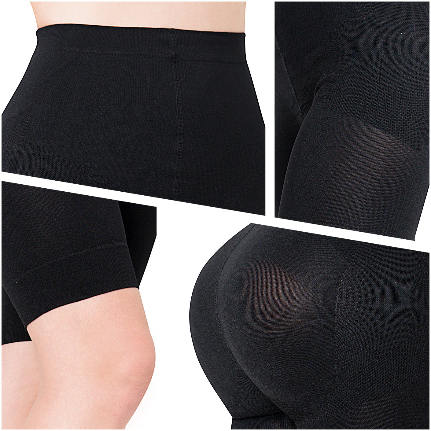 LT.Rose 21995 - Womens High Waist Tummy Control Butt Lifting Shaping Shorts Colombian Faja