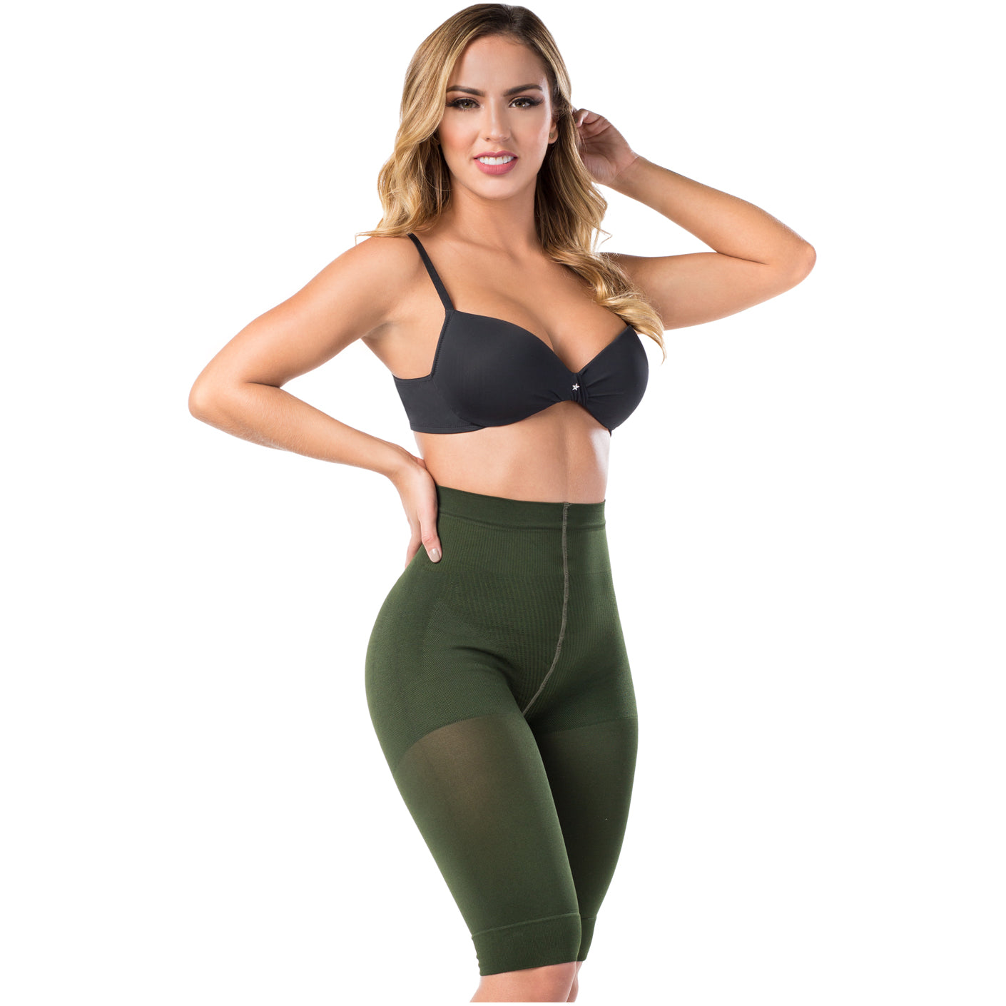 LT.Rose 21995 - Womens High Waist Tummy Control Butt Lifting Shaping Shorts Colombian Faja