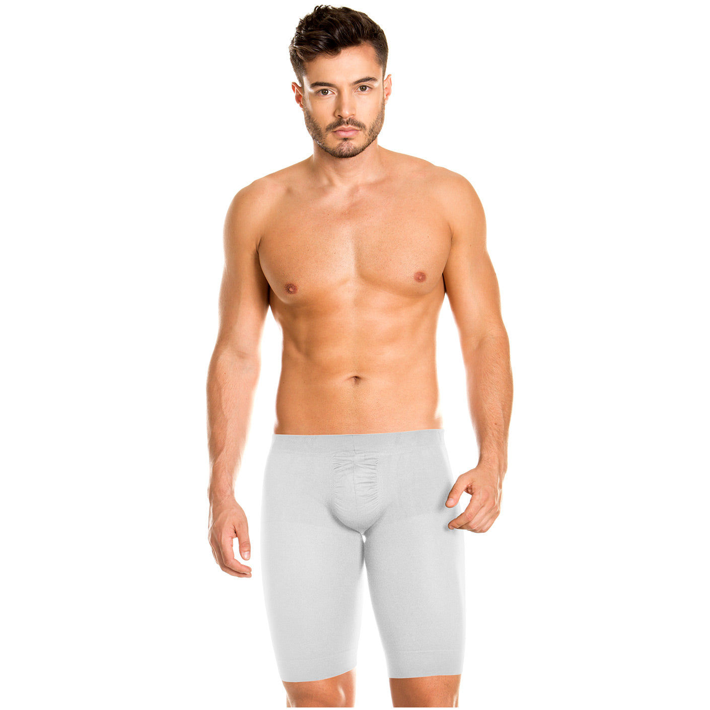 LT.Rose 22996 - Mens Long Shaping Butt Enhancing Thigh Length Boxers