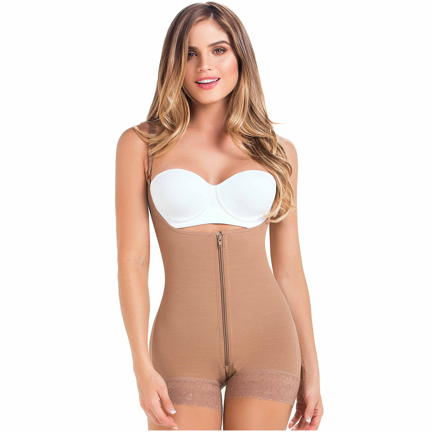 Fajas MariaE 9235 - Colombian Body Shaper Butt Lifting Postpartum Girdle Shapewear for Women