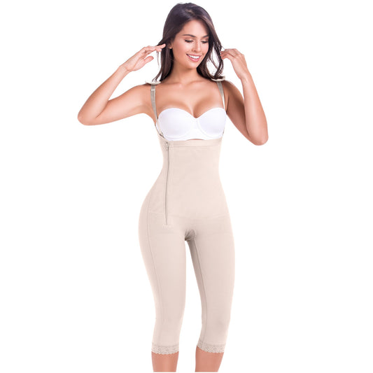 MariaE Fajas 9442 - Women's Capri Full Body Shaper