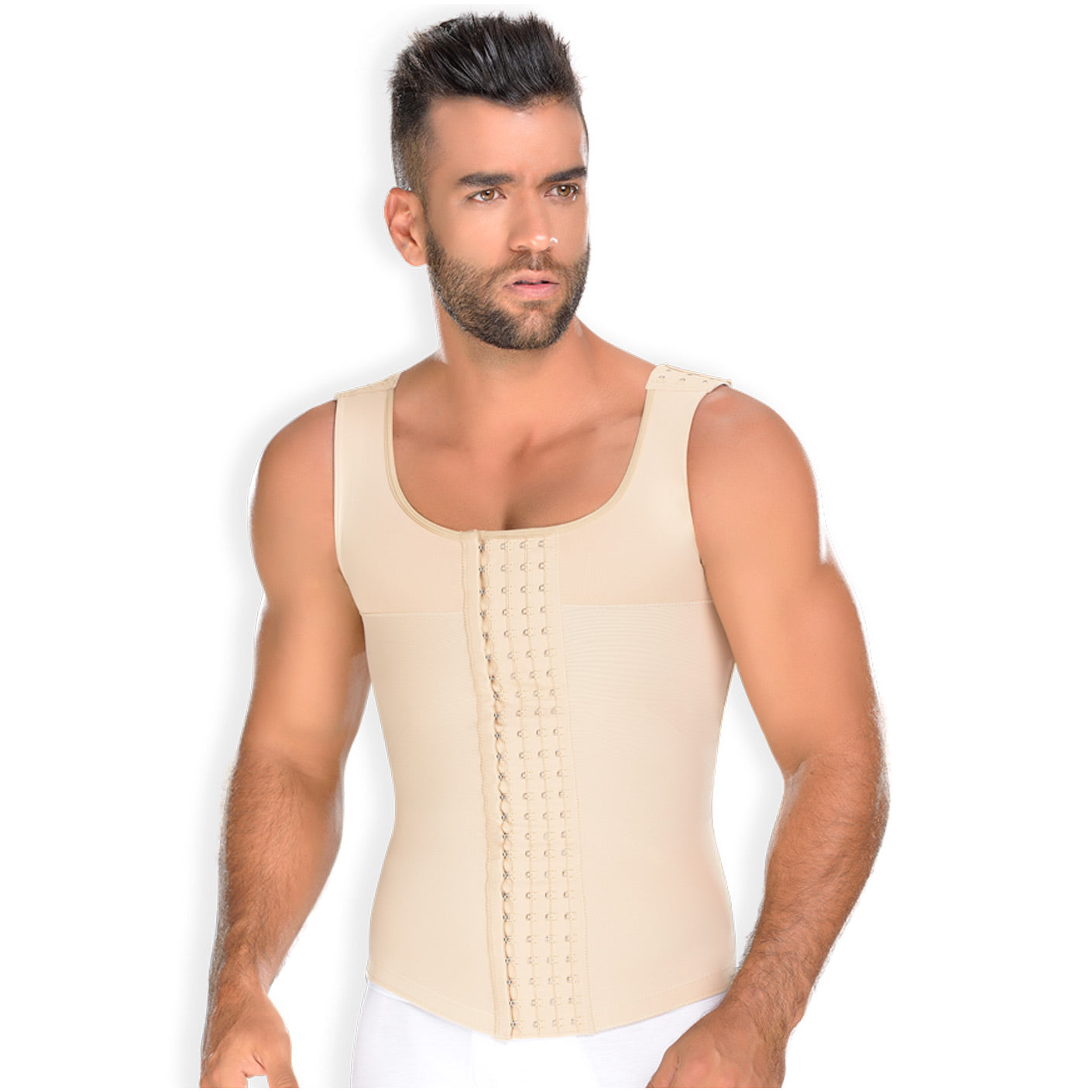 Fajas MYD 0060 - Men's Compression Vest Shirt Body Shaper