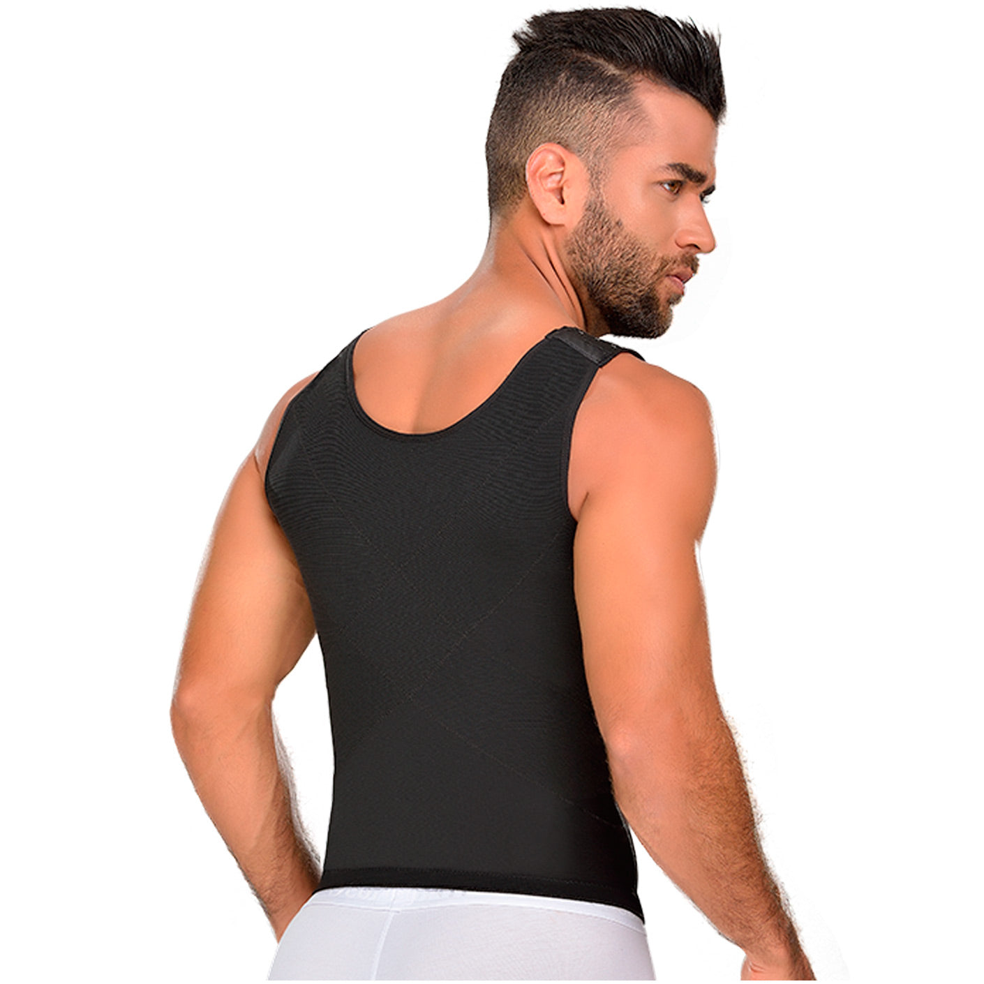 Fajas MYD 0760 - Men's Compression Shaper Shirts