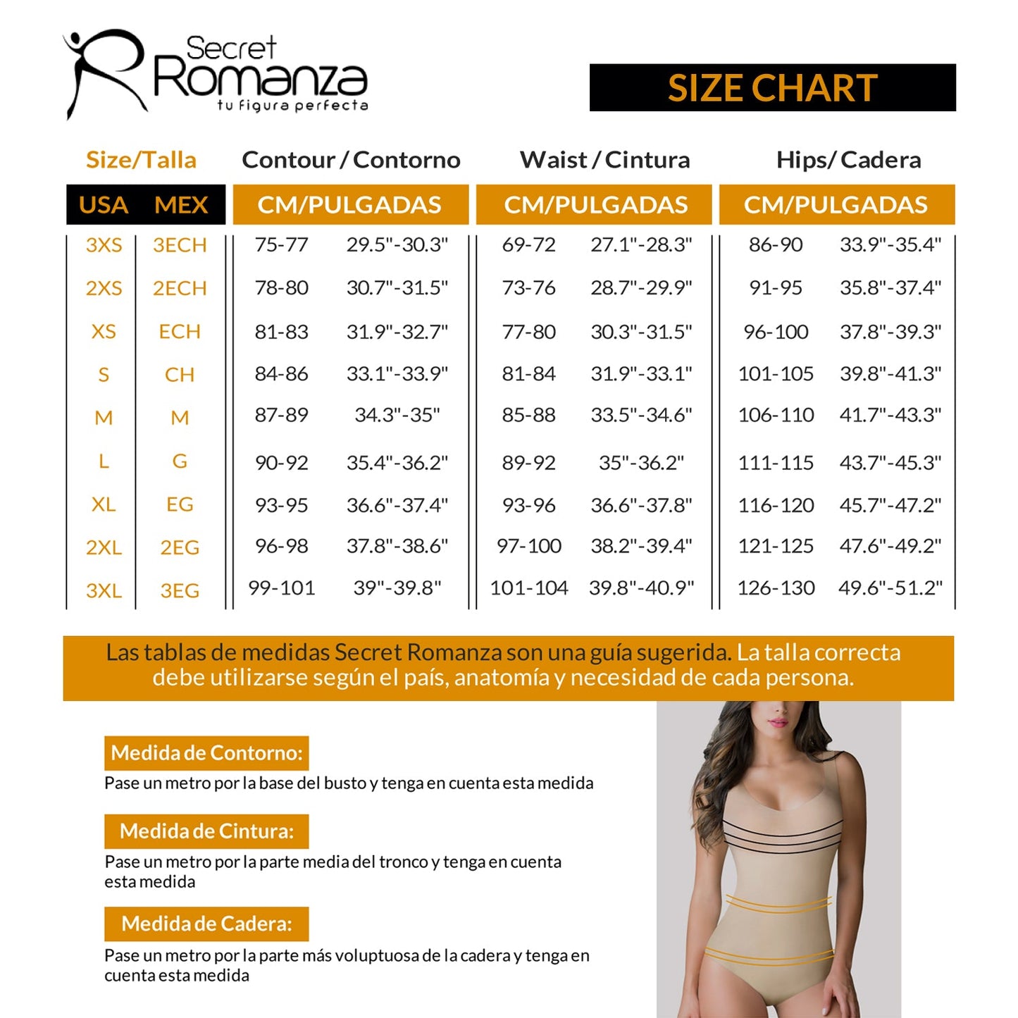 ROMANZA 2022 - Women's Colombian Slimming Shapewear