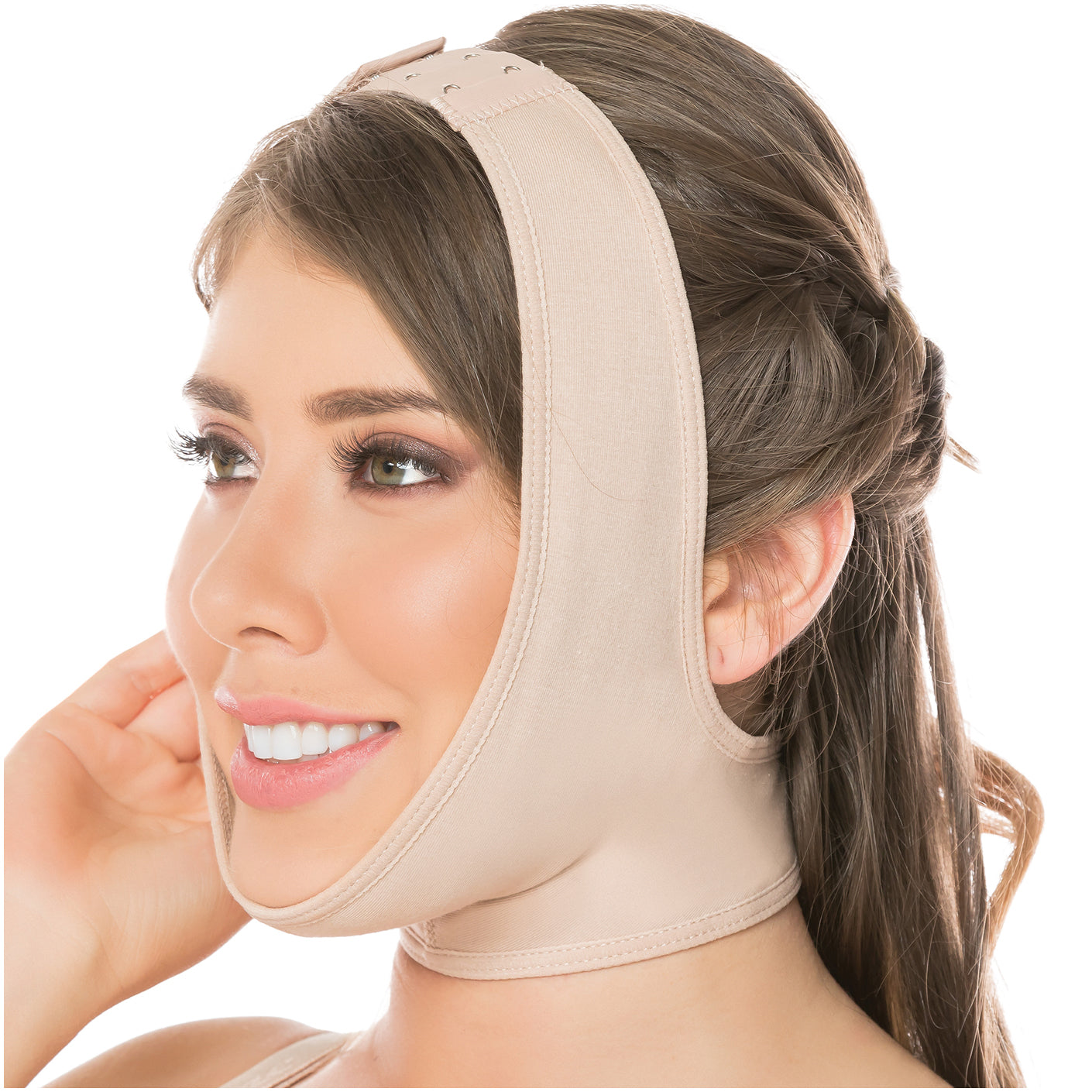 Fajas Salome 0322 - Women's Post Surgery Chin Compression Slimmer Strap