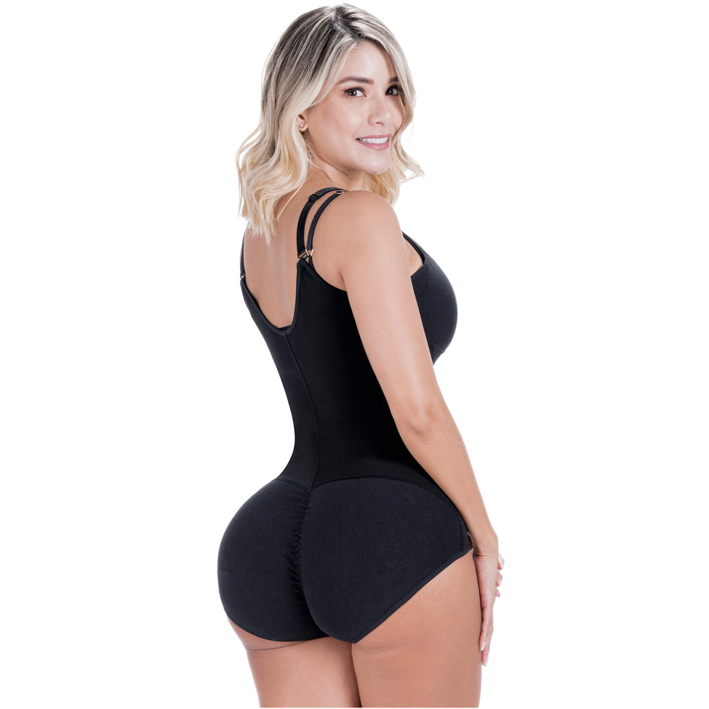 SONRYSE 022ZL - Women's Postpartum Faja after Tummy Tuck Post Surgery Open Bust Panty Shapewear Bodysuit